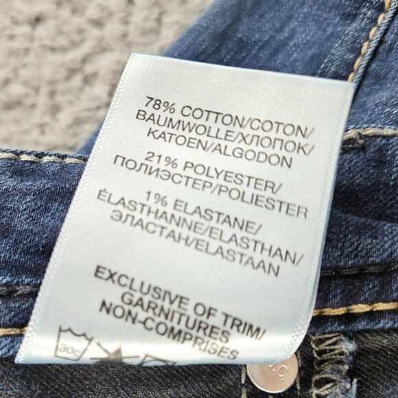 Silver Jeans Womens 26 (28x30) Blue Mod Rise Suki Super Skinny Embroidered - Picture 6 of 16